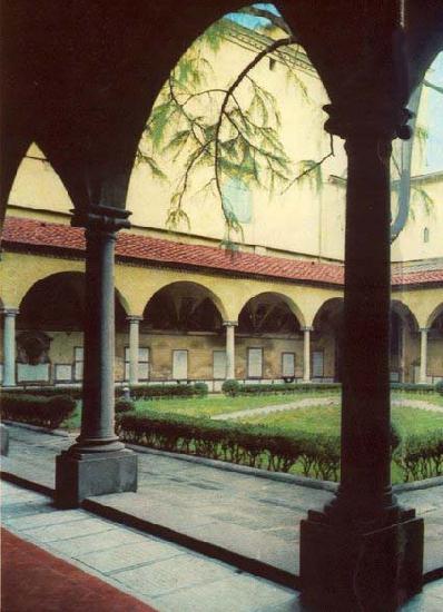 ANGELICO  Fra View of the Convent of San Marco Germany oil painting art